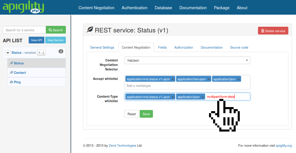 select form zend your In you order multipart/form using in files upload API, to data